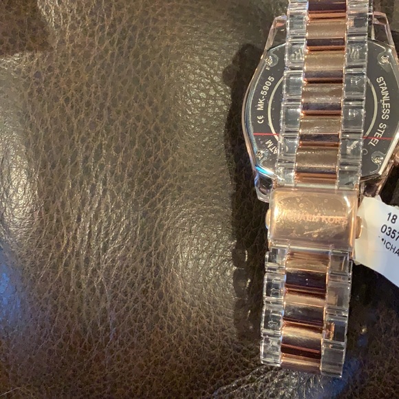 NIB MICHAEL KORS BRADSHAW 2 TONE ROSE GOLD MK5905 New in original box - Picture 7 of 7